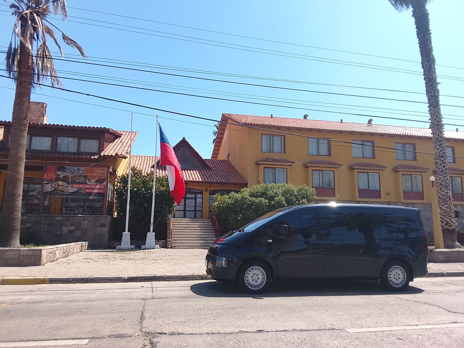 Van para traslados a hoteles